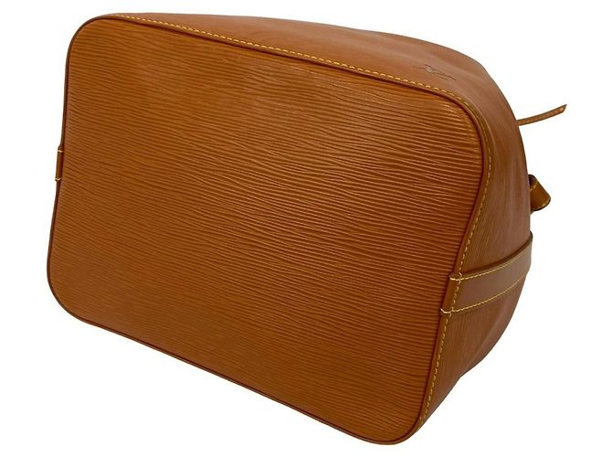 Noe Louis Vuitton Petit Noé Epi-Leder Zugbeutel Braun - Ansicht 8