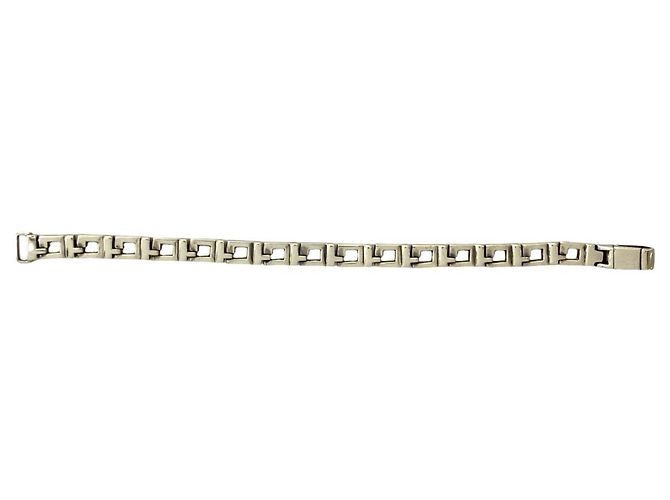 Bracciale Charm G Quadrato GUCCI in Argento 925 - vista 4