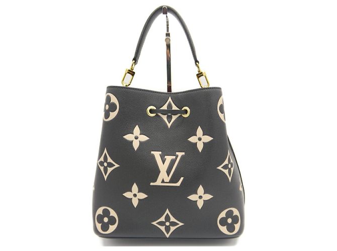 Néonoé Bicolor Schultertasche Monogram Empreinte NeoNoe MM von Louis Vuitton Schwarz - Ansicht 2