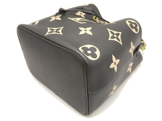 Néonoé Bicolor Schultertasche Monogram Empreinte NeoNoe MM von Louis Vuitton Schwarz - Ansicht 4