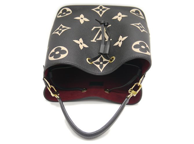 Néonoé Bicolor Schultertasche Monogram Empreinte NeoNoe MM von Louis Vuitton Schwarz - Ansicht 6
