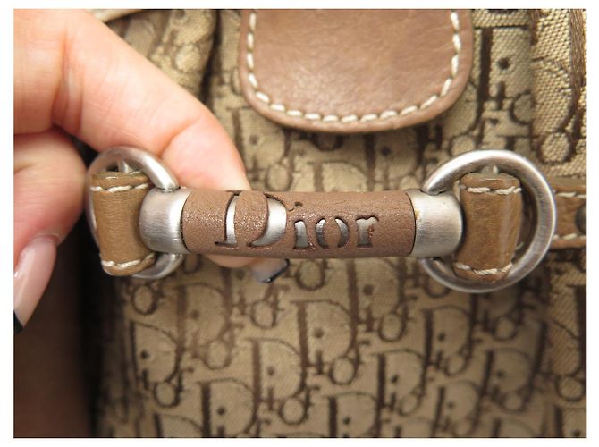 BORSA A MANO CHRISTIAN DIOR BOWLER IN CANVAS OBLIQUE CON TRACOLLA - vista 12