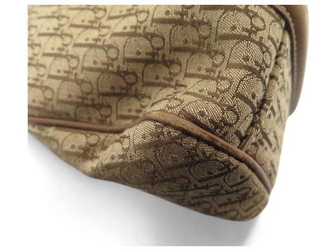 BORSA A MANO CHRISTIAN DIOR BOWLER IN CANVAS OBLIQUE CON TRACOLLA - vista 14