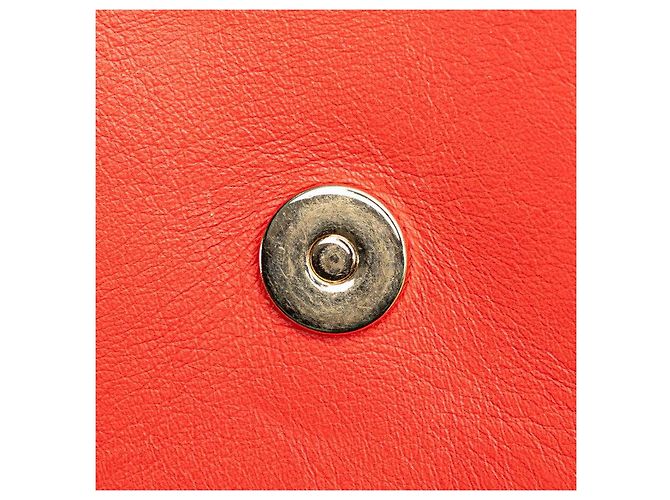 Chloé Borsa a Spalla in Pelle Scamosciata Chloe Rosso - vista 4