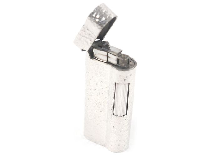 Alfred Dunhill Briquet à motif intégral Dunhill Argenté - vue 3