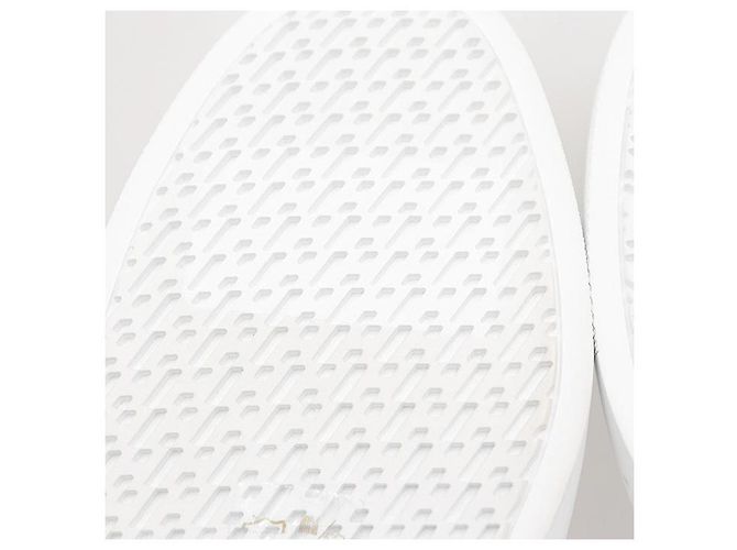 Inosans Canvas-Leder-Sneaker von Hermès Weiß - Ansicht 10