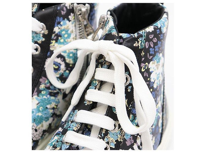 Monogram Stellar Line Leder Sneaker von Louis Vuitton Schwarz - Ansicht 2