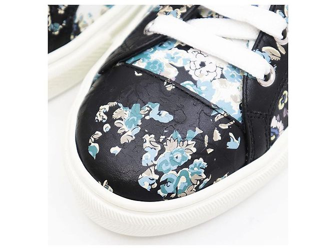 Monogram Stellar Line Leder Sneaker von Louis Vuitton Schwarz - Ansicht 3