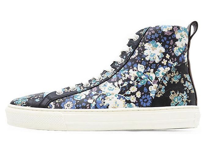 Monogram Stellar Line Leder Sneaker von Louis Vuitton Schwarz - Ansicht 4