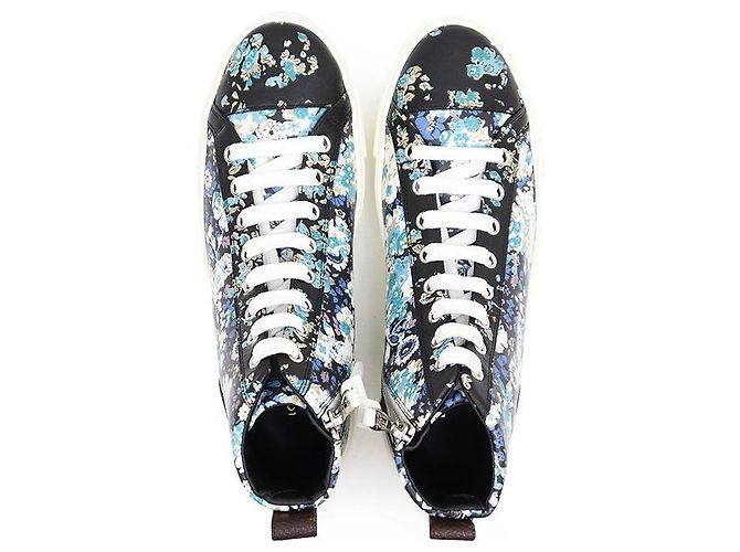 Monogram Stellar Line Leder Sneaker von Louis Vuitton Schwarz - Ansicht 7