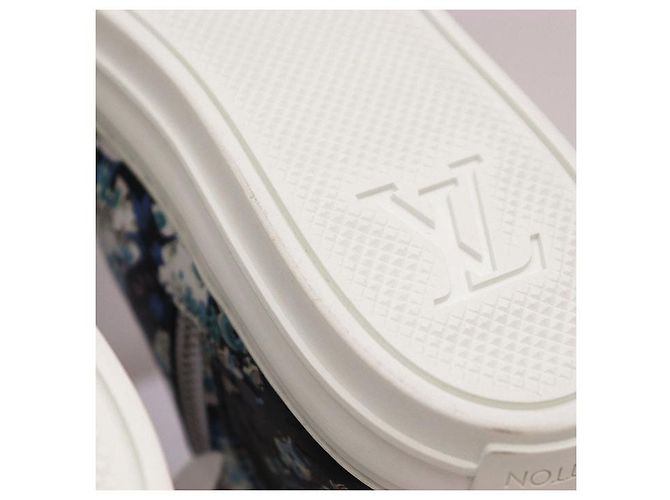 Monogram Stellar Line Leder Sneaker von Louis Vuitton Schwarz - Ansicht 9