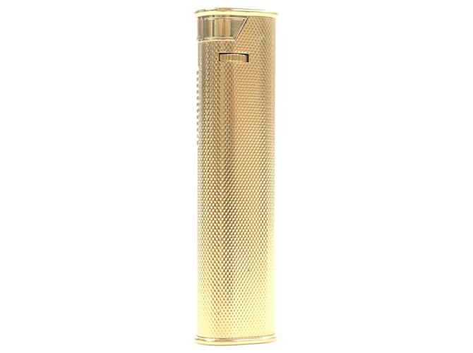 Alfred Dunhill Dunhill Slim All-over Pattern Oval Roller Lighter Golden - view 2