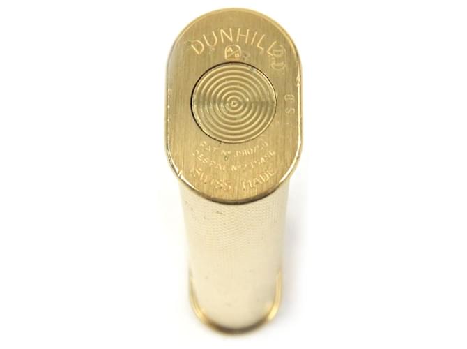 Alfred Dunhill Dunhill Slim All-over Pattern Oval Roller Lighter Golden - view 5