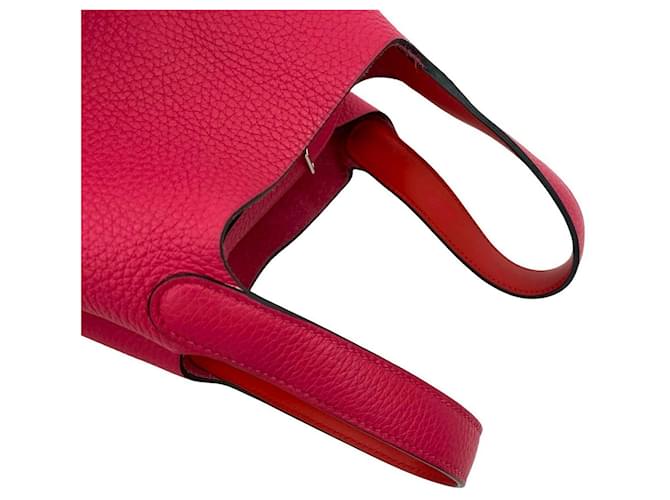 Borsa Hermès Picotin Lock PM in rosa - vista 4
