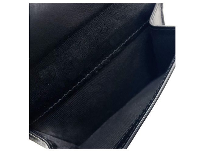 Burberry Karomuster Dreifach-Wallet Schwarz Beige - Ansicht 8