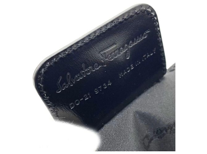 Borsa Gancini Salvatore Ferragamo Nero - vista 7