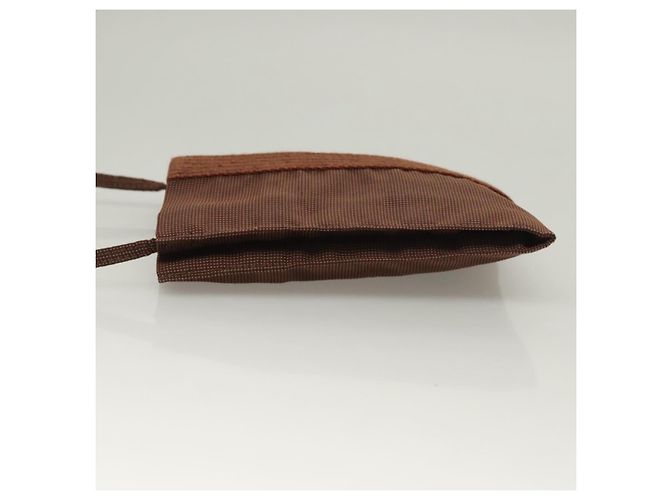 Hermès Hermes Herline Canvas Castaño - vista 4