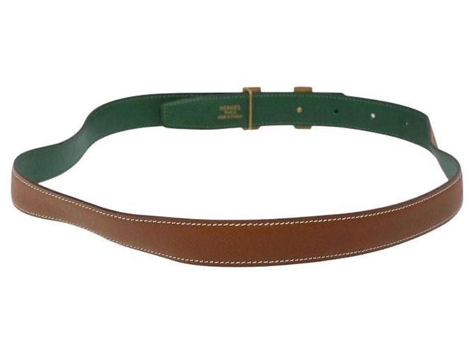 Hermès Hermes Constance Belt Leather Medium Brown - view 2