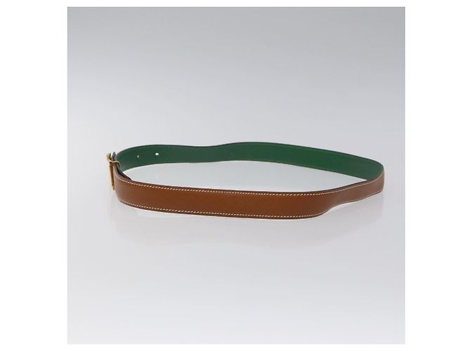 Hermès Hermes Constance Belt Leather Medium Brown - view 3