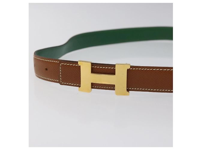 Hermès Hermes Constance Belt Leather Medium Brown - view 5