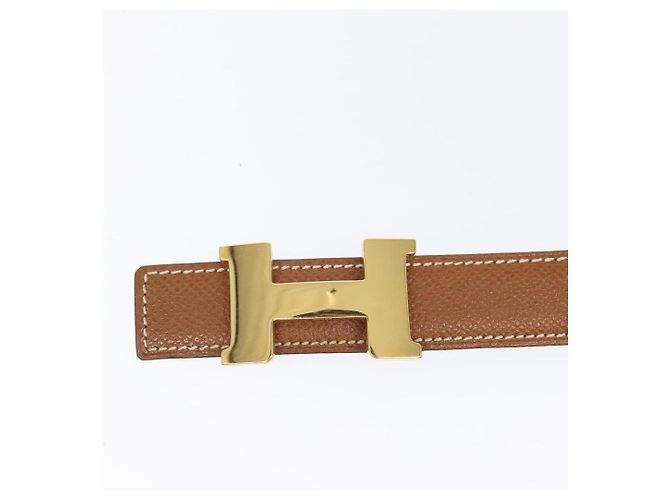 Hermès Hermes Constance Belt Leather Medium Brown - view 6