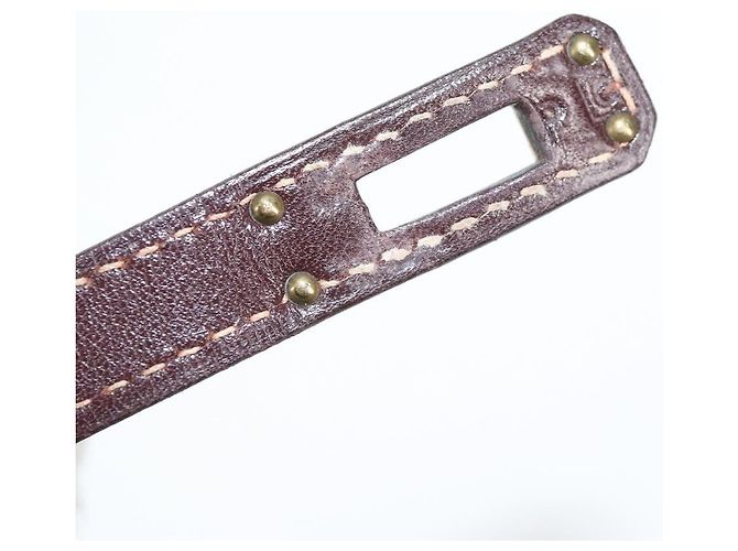 Hermès Zaino Hermes Kelly Ado Gulliver 20 Marrone - vista 7