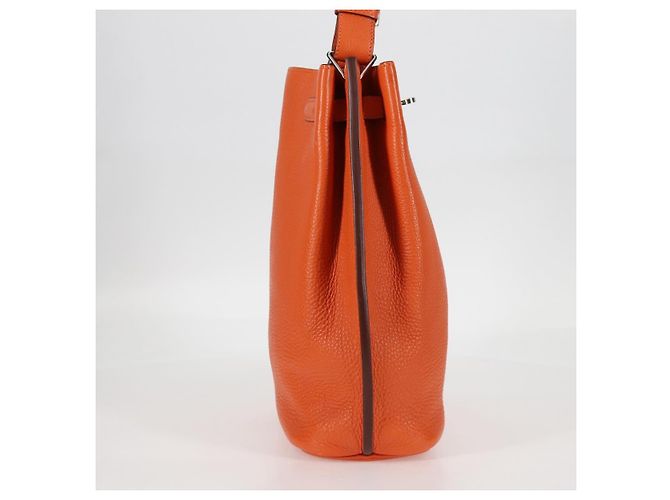 Hermès So Kelly taurillon Naranja - Ansicht 4