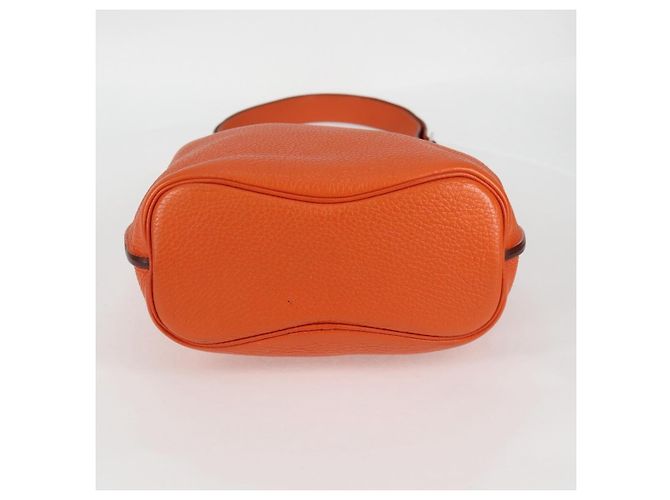 Hermès So Kelly taurillon Naranja - Ansicht 5