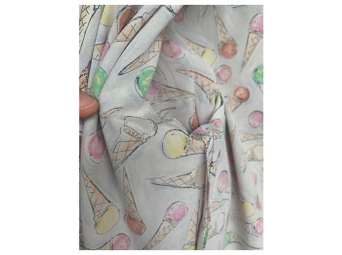 Bluse mit Eiscremecone-Druck Chanel Resort 2004 Jennie Blackpink Mehrfarben - Ansicht 16