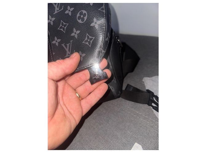 Borsa a Spalla Messenger Voyage PM Monogram Louis Vuitton Nera Nero - vista 3