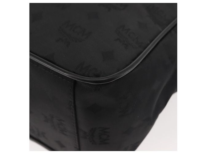 Borsa tote in PVC nero e oro MCM Logogram Vicetos Chain Auth bs29106 D'oro - vista 14