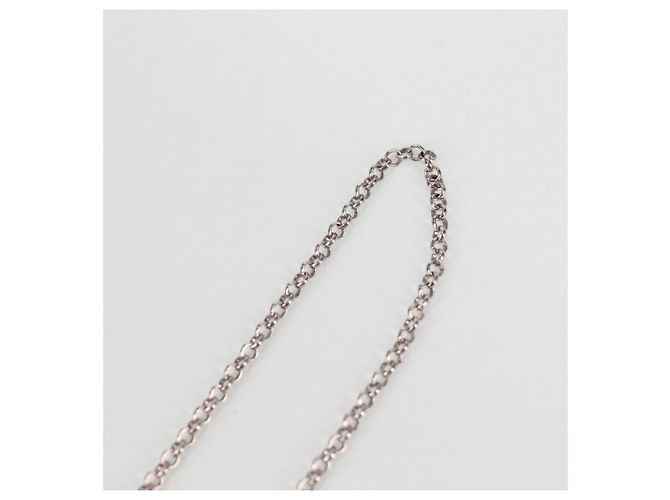 Colar Roll Chain Chrome Hearts Ag925 Prata Auth 134925M - vista 10