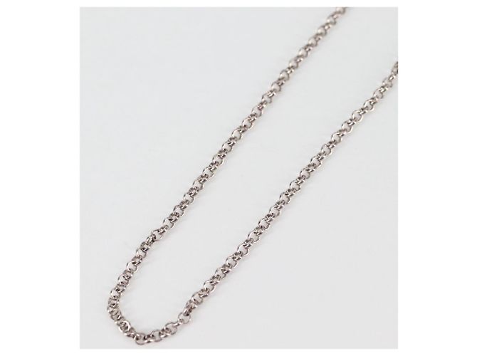 Colar Roll Chain Chrome Hearts Ag925 Prata Auth 134925M - vista 3