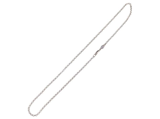 Colar Roll Chain Chrome Hearts Ag925 Prata Auth 134925M - vista 7