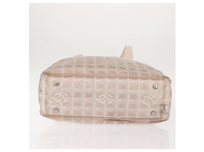 CHANEL Neue Reisetasche aus Canvas Pink CC Auth BA5609 - Ansicht 10