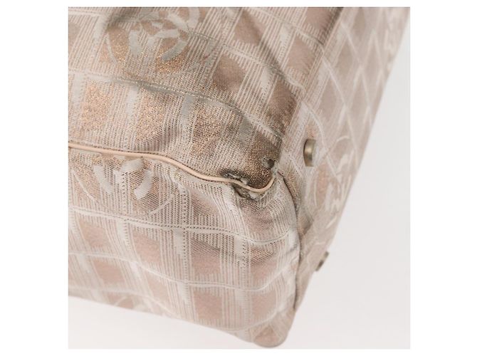 CHANEL Neue Reisetasche aus Canvas Pink CC Auth BA5609 - Ansicht 13