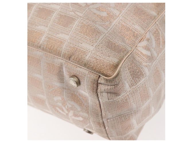 CHANEL Neue Reisetasche aus Canvas Pink CC Auth BA5609 - Ansicht 14