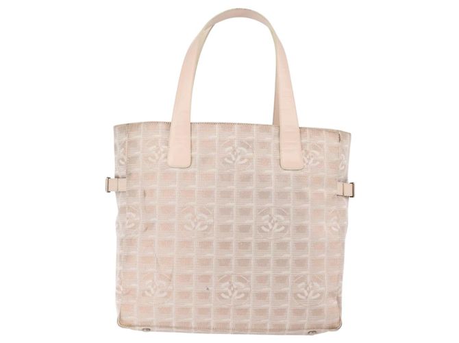 CHANEL Neue Reisetasche aus Canvas Pink CC Auth BA5609 - Ansicht 3