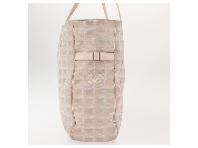 CHANEL Neue Reisetasche aus Canvas Pink CC Auth BA5609 - Ansicht 5