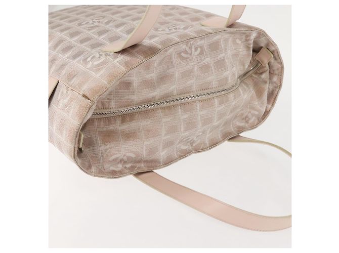 CHANEL Neue Reisetasche aus Canvas Pink CC Auth BA5609 - Ansicht 7