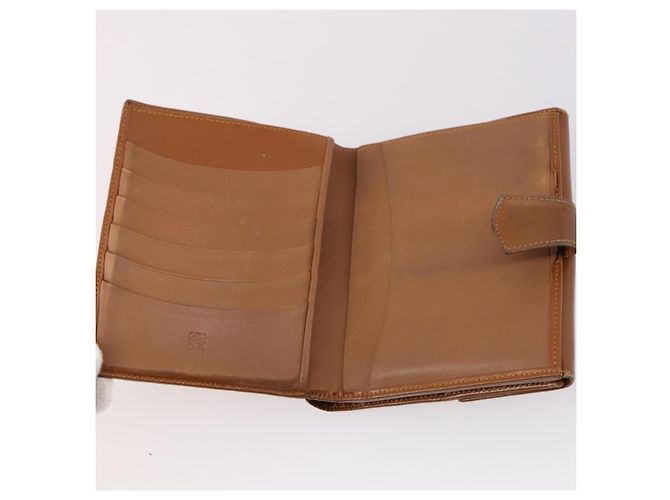 Portafoglio LOEWE Pelle 4Set Beige Rosso Nero Auth bs29011 - vista 18