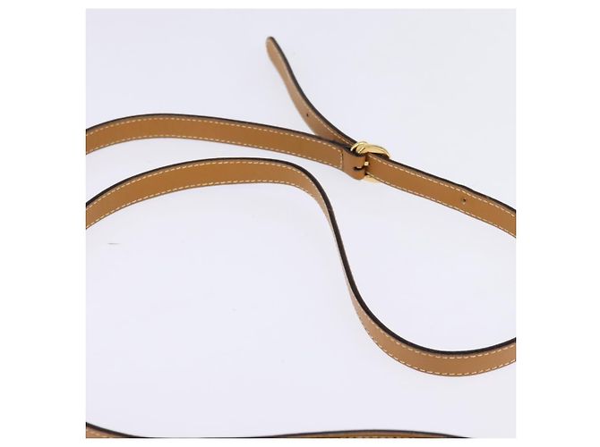 Gucci Borsa a Spalla Micro GG Supreme PVC Beige Oro 007 56 0095 Auth BA5899 D'oro - vista 8