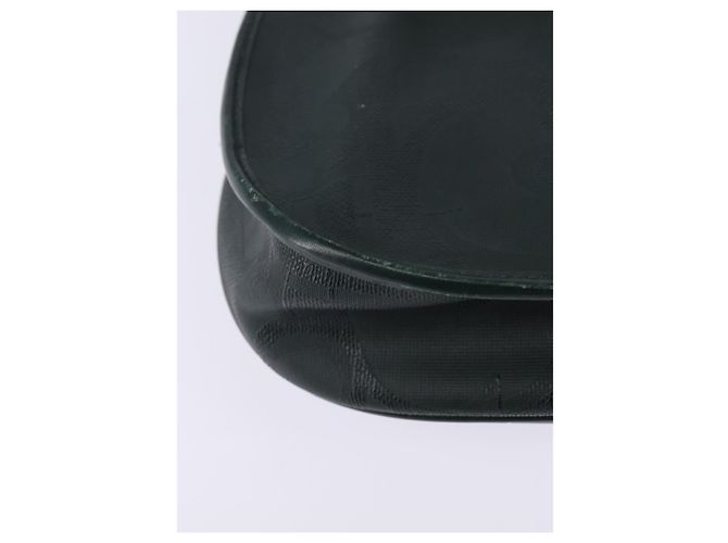 Borsa a Spalla in Tela Trotter Christian Dior Verde Oro Auth BA5713 D'oro - vista 12