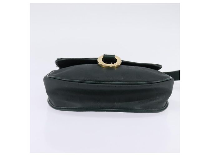 Borsa a Spalla in Tela Trotter Christian Dior Verde Oro Auth BA5713 D'oro - vista 9