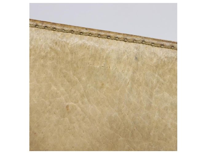 Céline Borsa a Spalla in Tela Macadam CELINE PVC Beige Oro Auth BA5887 D'oro - vista 23
