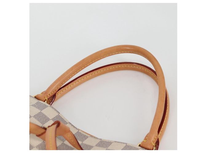 LOUIS VUITTON Borsa a Mano Giroratta Damier Azur N41579 LV Auth 135293M - vista 14