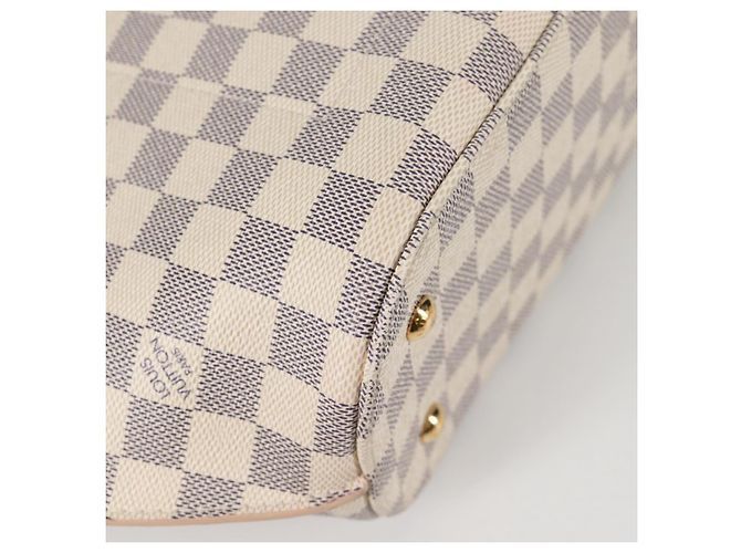 LOUIS VUITTON Borsa a Mano Giroratta Damier Azur N41579 LV Auth 135293M - vista 18