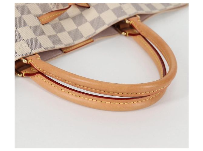 LOUIS VUITTON Borsa a Mano Giroratta Damier Azur N41579 LV Auth 135293M - vista 7