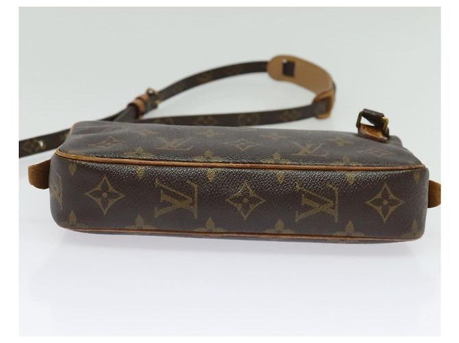 LOUIS VUITTON Borsa a Spalla Monogram Marly Bandouliere M51828 LV Auth 141888 Monogramma - vista 5