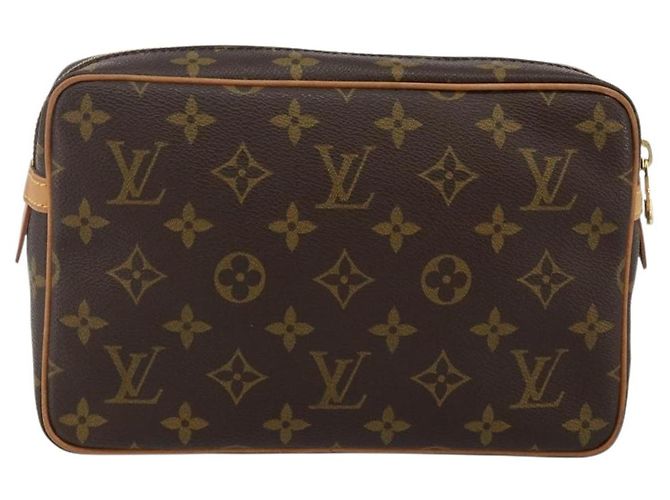 LOUIS VUITTON Pochette Compiegne 23 M51847 LV Auth BA5982 Monogramma - vista 2